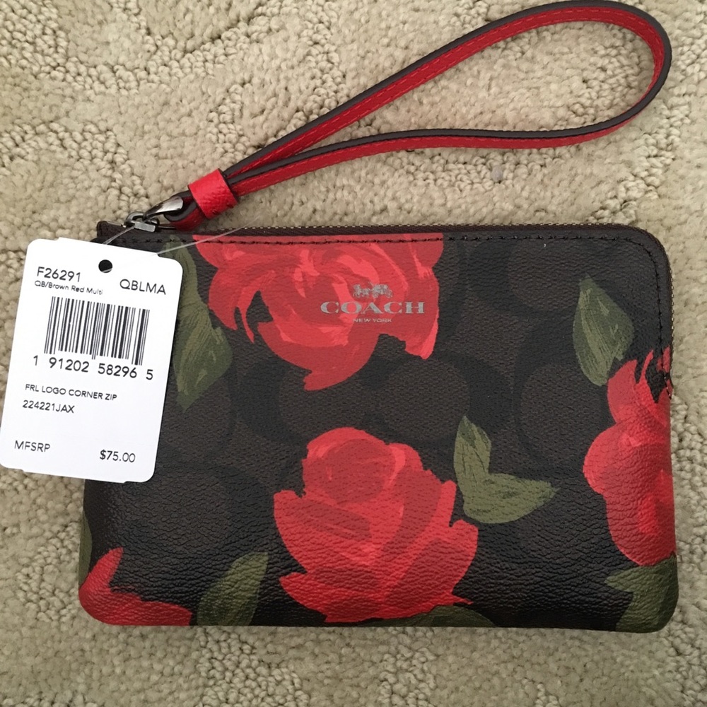 💥HOT SALE💥COACH Wristlet NEW with TAG